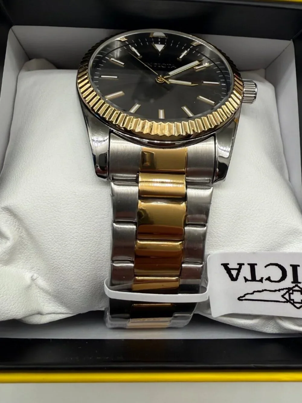 $249 Invicta Celestial Langdon Men's 40mm Steel Gold Watch (69247) NIB